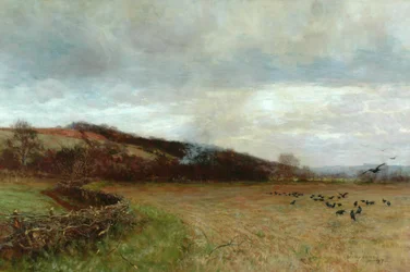 Landschaft mit Vögeln, 1897